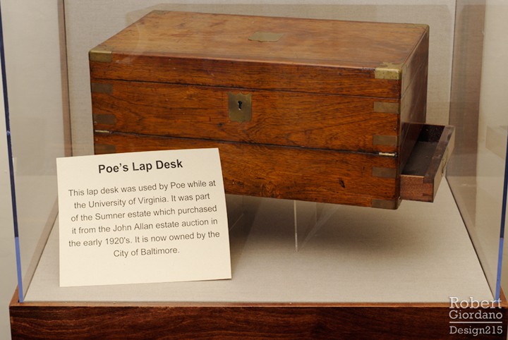 Poe's lap desk
